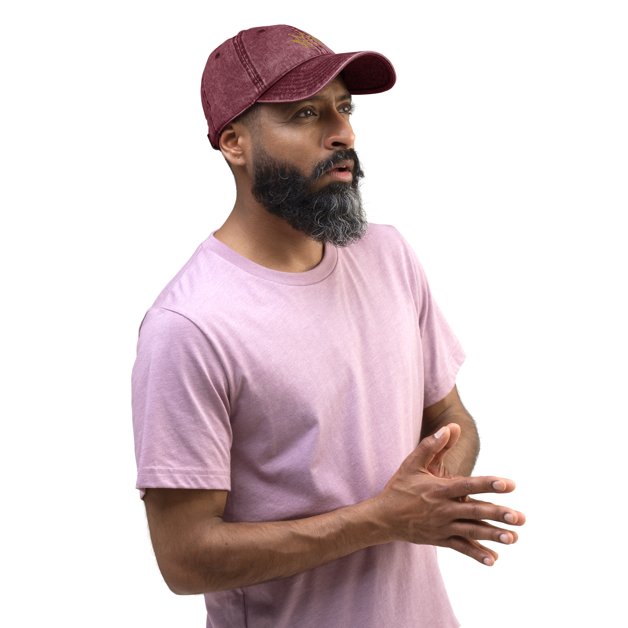 Gorra Dad Hat PDD - Algodón Vintage Premium | Colección "Descendientes del Rey" | Gorro Cristiano Bordado Unisex